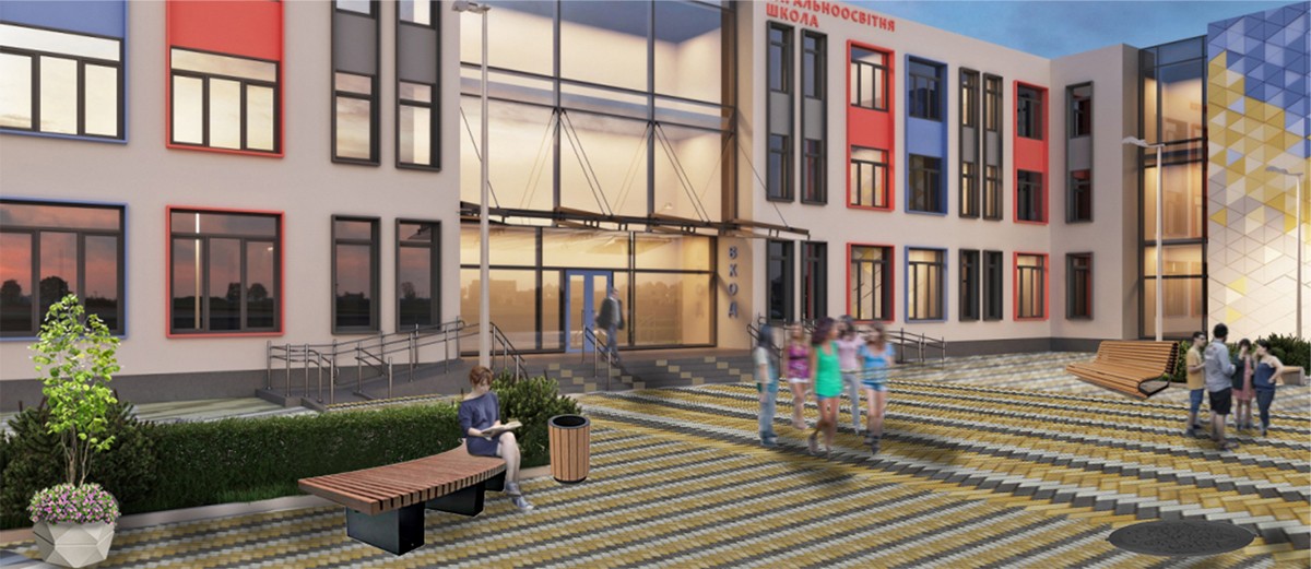 Проект благоустройства территории школы